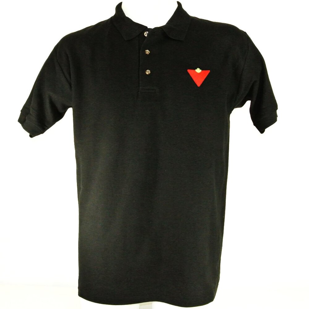 CANADIAN TIRE Store Employee Uniform Polo Shirt Black NEW Size XL - Picture 3 of 9